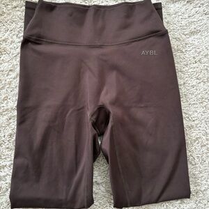 AYBL Chocolate Brown Leggings